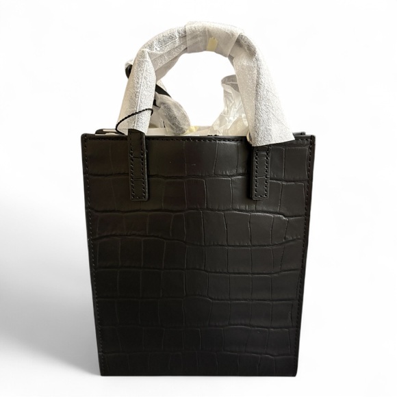 Marc Jacobs Mini Grind Crossbody Croc Embossed NWT - Picture 2 of 2